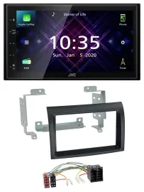 JVC DAB 2DIN MP3 Bluetooth USB Autoradio für Citroen Jumper Peugeot Boxer Fiat D
