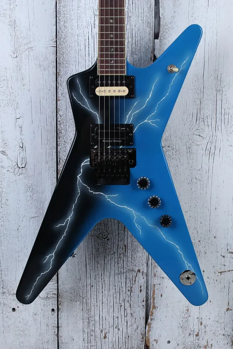 Dean Dimebag From Hell ML Electric Guitar Lightning Cowboy From Hell Graphic