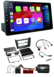 Автомагнитола для Mazda 3 (2009–2013) Pioneer Bluetooth, DAB, USB, поддержка кнопок на руле (аналог)