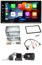 Kenwood DAB USB Bluetooth 2DIN Lenkrad Autoradio für Alfa Romeo 159 Brera Spider