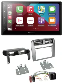 Автомагнитола для Fiat Grande Punto 2005–2009 Pioneer 2-DIN USB, MP3, DAB, Bluetooth, антрацит