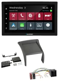 Blaupunkt DAB Bluetooth USB MP3 2DIN Autoradio für Fiat Ducato (2002-2006)