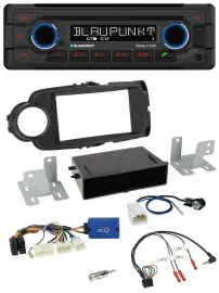 Автомагнитола для Toyota Yaris (с 2014) Blaupunkt CD/MP3, Bluetooth, USB, черная