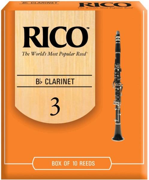 Трость для кларнета Rico Unfiled RCA1030