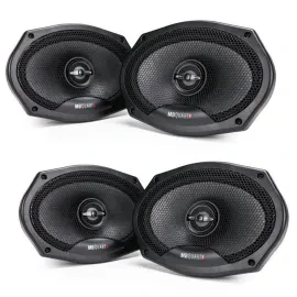 (2-Pairs) MB QUART PK1-169 220W RMS 6x9" 2-Way Coaxial Car Speakers