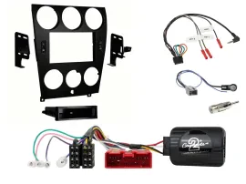 Radioset Lenkradadapter Doppel DIN Autoradio für Mazda 6 2006-2008