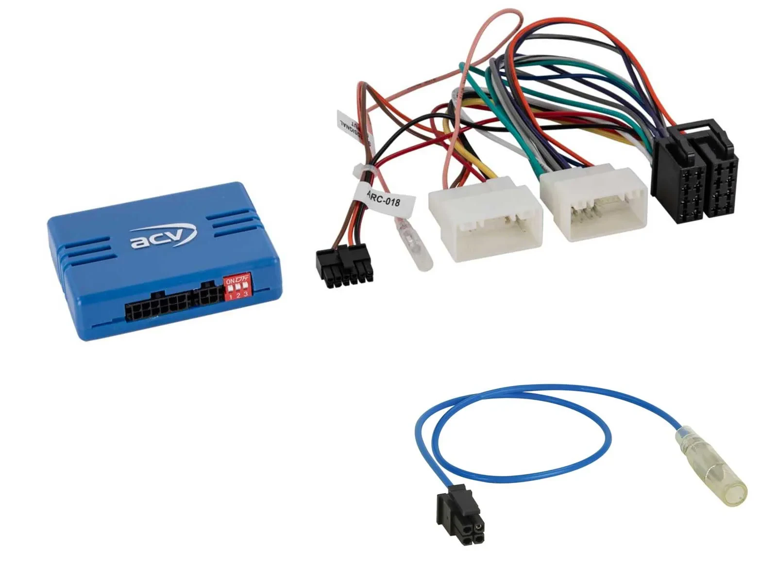 ACV Lenkradadapter für Hyundai Kia 24/18Pin analog Zenec Xzent Digital Dynamics