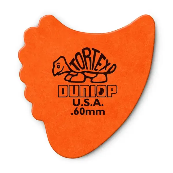 Медиаторы DUNLOP Tortex Fin 414R.60, 72 штуки, 0.60 мм