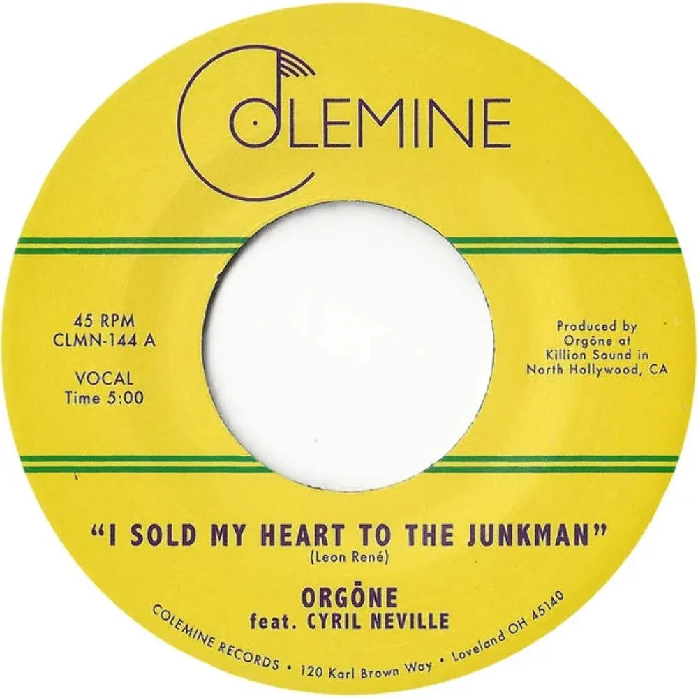 Виниловая пластинка Orgone – I Sold My Heart To The Junkman (Релиз 2017)