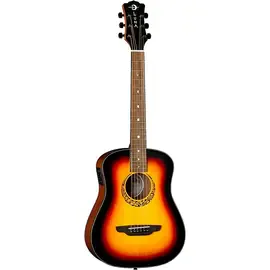 Электроакустическая гитара Luna Guitars Safari Tribal 3/4 Travel Tobacco Sunburst