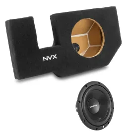 NVX VE-DOD-RAMQCCG3-S10S Single 10" Subwoofer Enclosure with R2D2-10 Subwoofer