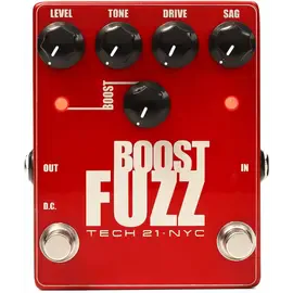 Педаль эффектов для электрогитары tech21 BSTM-F Boost Fuzz