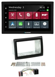 Blaupunkt DAB Bluetooth USB MP3 2DIN Autoradio für Renault Megane 2002-2008