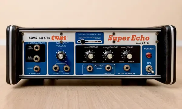 Процессор эффектов Evans EE-6 Super Echo Analog Tape Delay Japan 1970s