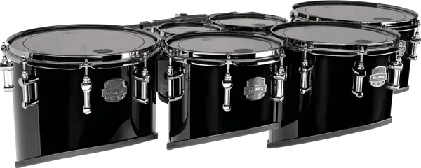 Маршевый барабан Mapex Quantum Mark II Classic Cut Sextet Tenors Gloss Black