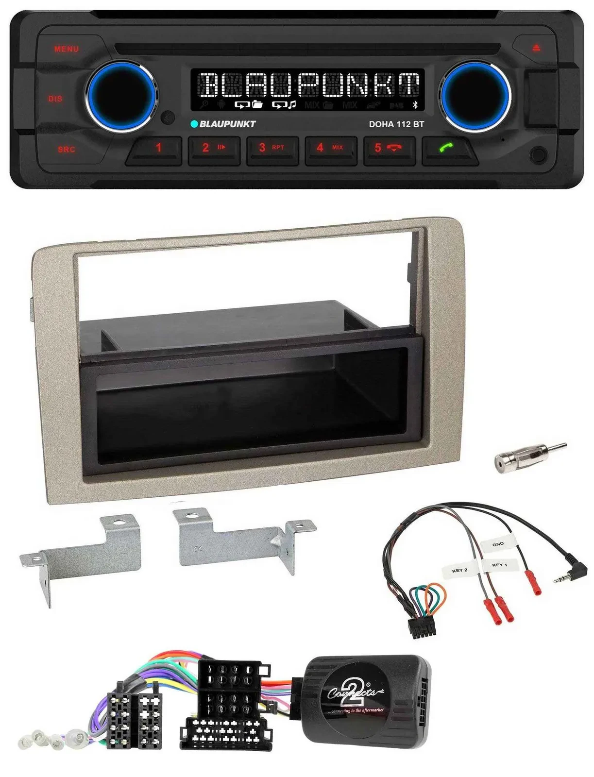 Автомагнитола для Lancia Musa Blaupunkt CD MP3 Bluetooth USB