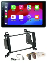 Автомагнитола для Hyundai Santa Fe 2007–2012 Pioneer 2DIN, Bluetooth, USB, MP3, DAB