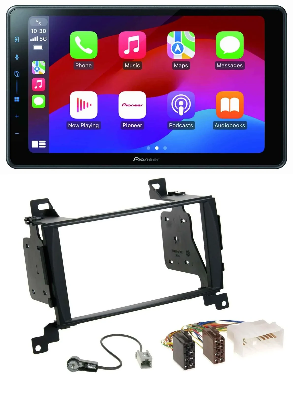 Автомагнитола для Hyundai Santa Fe 2007–2012 Pioneer 2DIN, Bluetooth, USB, MP3, DAB