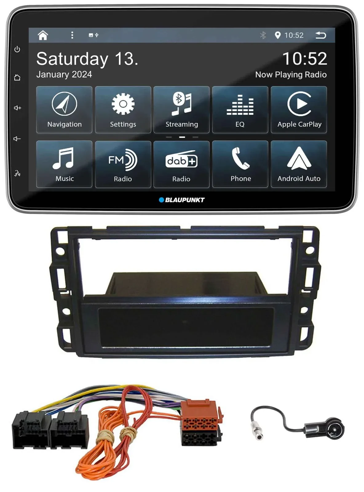 Blaupunkt USB DAB SD MP3 Bluetooth Autoradio für Cadillac BLS (2006-2010)