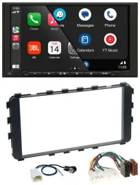 JBL USB 2DIN MP3 Bluetooth AUX Autoradio für Toyota Yaris 2006-2011 OEM-Navi
