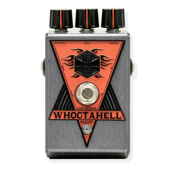 Педаль эффектов для электрогитары Beetronics Whoctahell Low Octave Beeast Limited Edition Fuzz