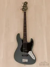 Бас-гитара Fender Aerodyne Jazz Bass PJ  Gunmetal Blue Japan 2008 w/gigbag