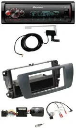 Автомагнитола для Seat Ibiza Pioneer Bluetooth, DAB, USB, черный