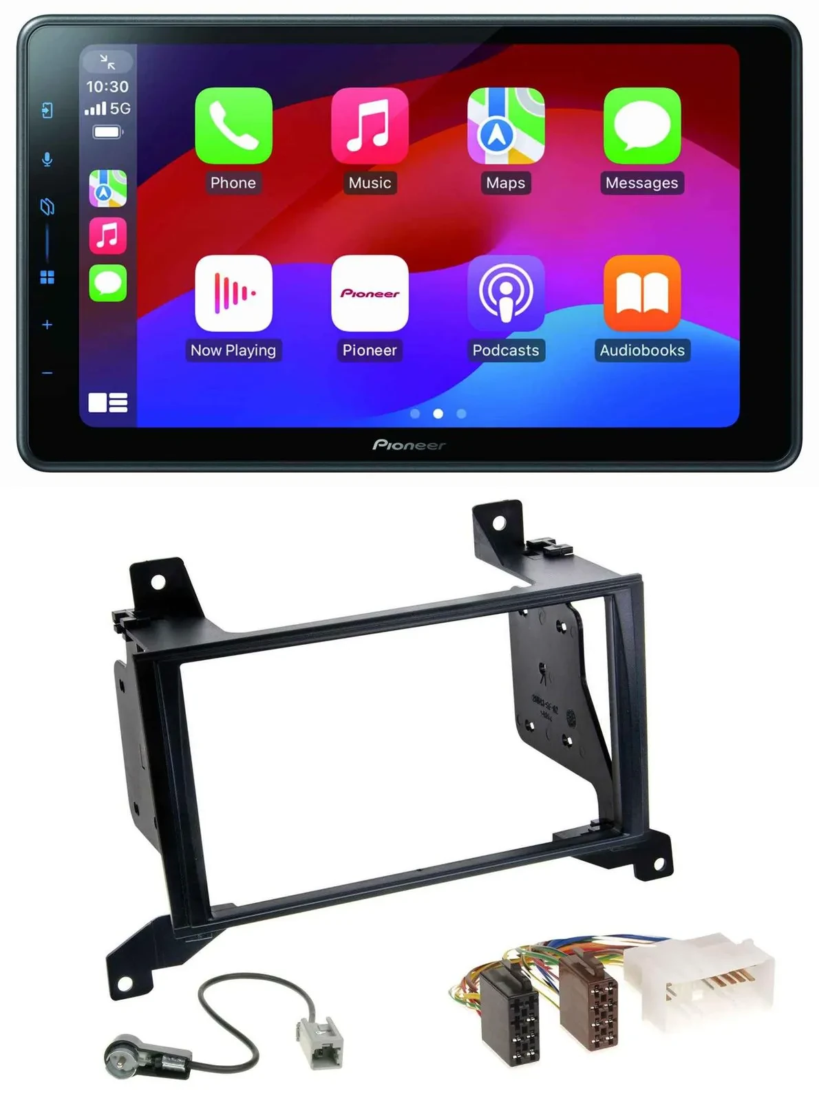 Автомагнитола Pioneer 2DIN Bluetooth USB MP3 DAB для Hyundai Santa Fe CM (2009–2012)