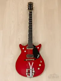 Электрогитара Gretsch Jet Firebird 6131 HH Firebird Red w/case USA 1962