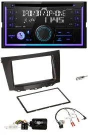 JVC Lenkrad USB 2DIN DAB Bluetooth CD Autoradio für Suzuki Kizashi ab 2010