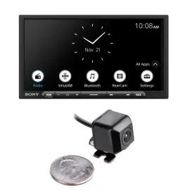 Sony XAV-AX3700 Digital Multimedia Receiver w/ 50% Off NVX XCADJ1 Backup Cam