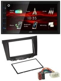 JVC USB Bluetooth MP3 DAB 2DIN Autoradio für Suzuki Kizashi (ab 2009)