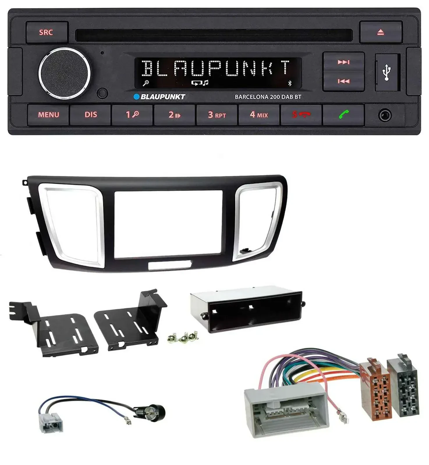 Blaupunkt USB DAB CD Bluetooth MP3 Autoradio für Honda Accord (ab 2011)