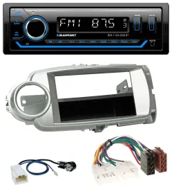 Blaupunkt Bluetooth USB DAB MP3 Autoradio für Toyota Yaris (11-14) - silber