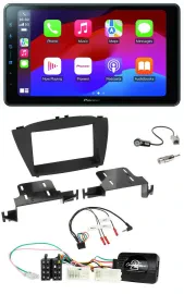 Pioneer Bluetooth 2DIN USB Lenkrad DAB Autoradio für Hyundai ix35 ab 2013 ohne S