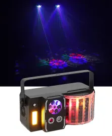 Лазер для DJ Rockville INSTA PARTY 51 5-in-1 Derby/Laser/Strobe