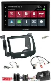 Blaupunkt DAB Bluetooth USB Lenkrad 2DIN Autoradio für Hyundai i10 09-13 Rubber