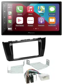 Pioneer USB MP3 DAB 2DIN Bluetooth Autoradio für Mitsubishi Mirage SpaceStar ab