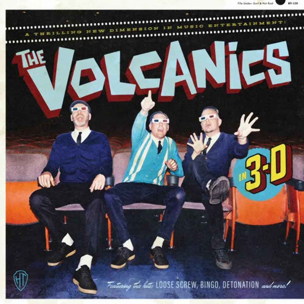 The Volcanics - In 3D [Indie-Exclusive Red / Cyan Vinyl] NEW Vinyl LP