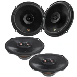 Infinity Primus 603F 6.5” 2-way 3-ohm + 6x9" 3-way 2.7-ohm Coaxial Car Speaker