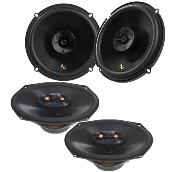 Infinity Primus 603F 6.5” 2-way 3-ohm + 6x9" 3-way 2.7-ohm Coaxial Car Speaker