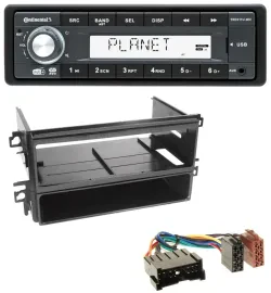 Continental MP3 AUX USB DAB 1DIN Autoradio für Hyundai Santa Fe Sonata bis 05