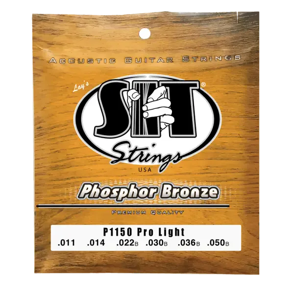 Струны для акустической гитары SIT Strings P1150 11-50, бронза фосфорная