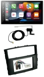 Pioneer MP3 USB Bluetooth DAB 2DIN Autoradio für Mitsubishi Pajero 2006-2014