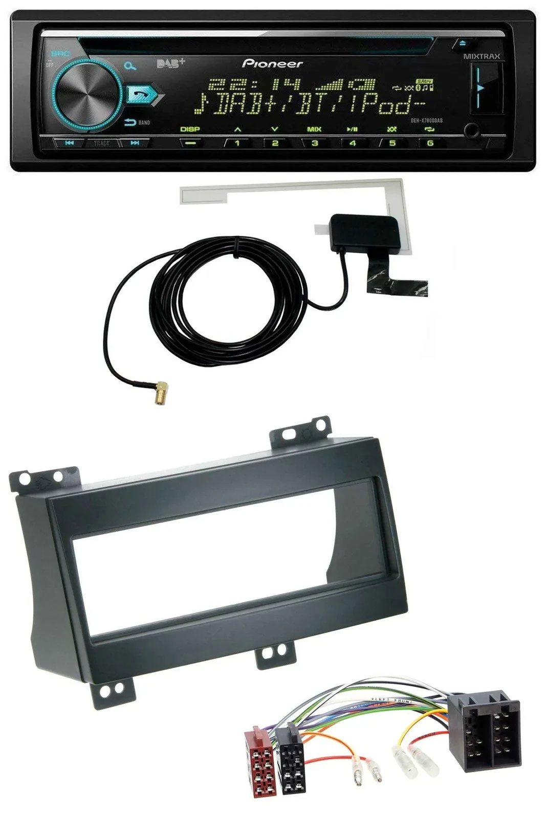 Pioneer MP3 AUX CD USB DAB Autoradio für Kia Ceed (2007-2009)