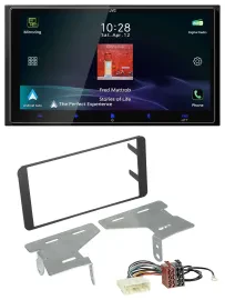 JVC USB Bluetooth 2DIN DAB MP3 Autoradio für Subaru BRZ (ab 2012)