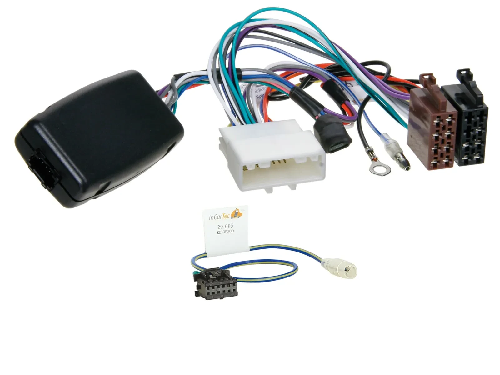 Адаптер рулевого управления Kenwood 42-121 для Nissan Note, Tiida, X-Trail, с кнопкой телефона