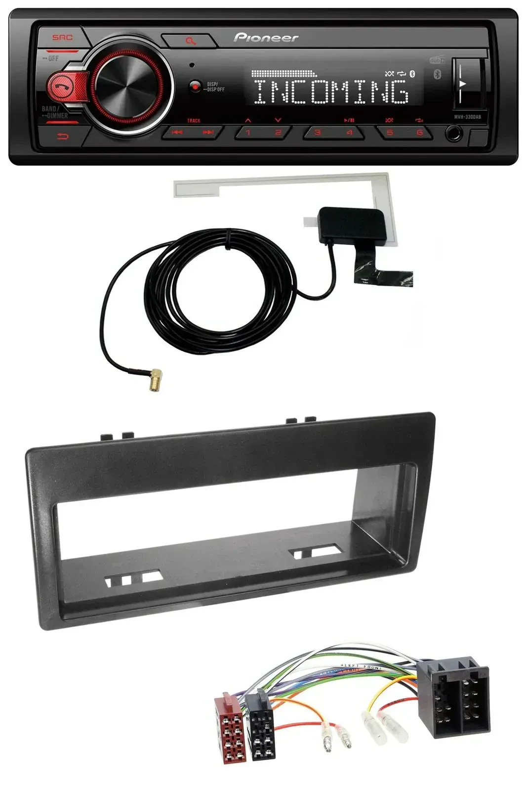 Автомагнитола для Citroen Xantia (1999–2003) Pioneer CD, MP3, USB, AUX, DAB