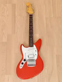 Электрогитара Fender Jag-Stang JGS-65L Kurt Cobain Left-Handed SH Fiesta Red w/gigbag Japan 1996