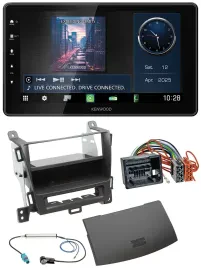 Kenwood MP3 Bluetooth USB DAB Autoradio für Opel Zafira Tourer ab 12 jet black